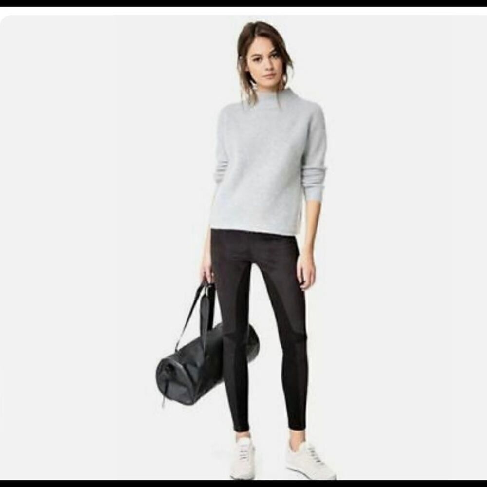 NWOT David Lerner Woman’s Faux Suede Pants Leggings XS